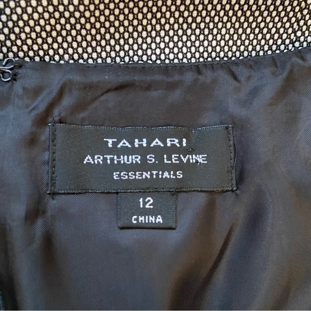 Tahari ASL Micro Dot Sheath Dress - Picture 15 of 16